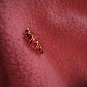 Size 6 Pink and Gold ring